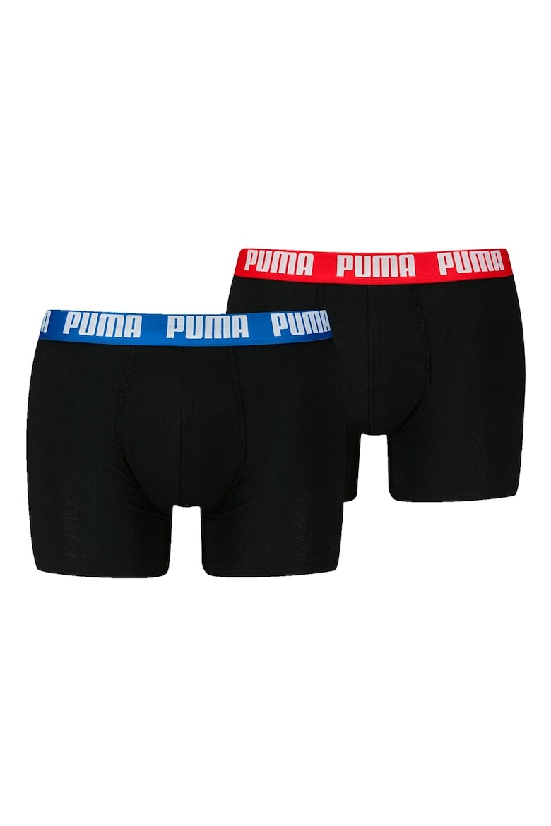 

Боксеры с логотипом на поясе - 2 пары Puma, красный