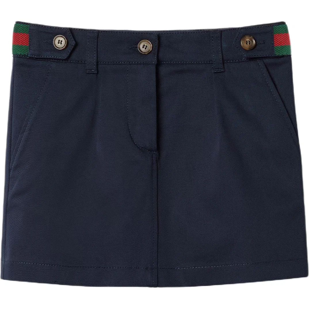 Юбка короткая GUCCI синяя