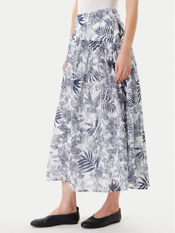 

Макси-юбка relaxed fit 4ENDD004R United Colors Of Benetton, синий