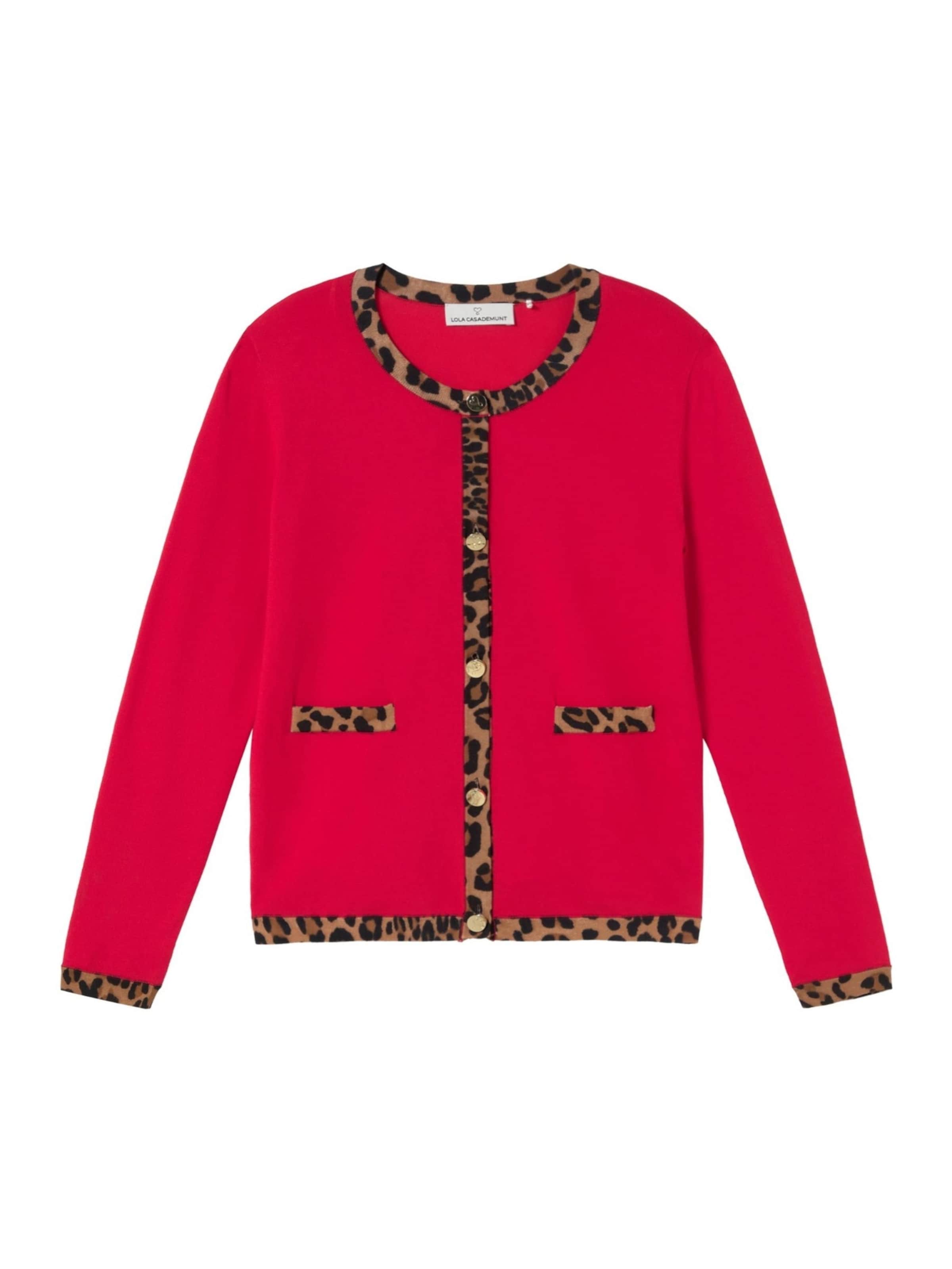 

Lola Casademunt Кардиган вязаный в цвете Blood Red