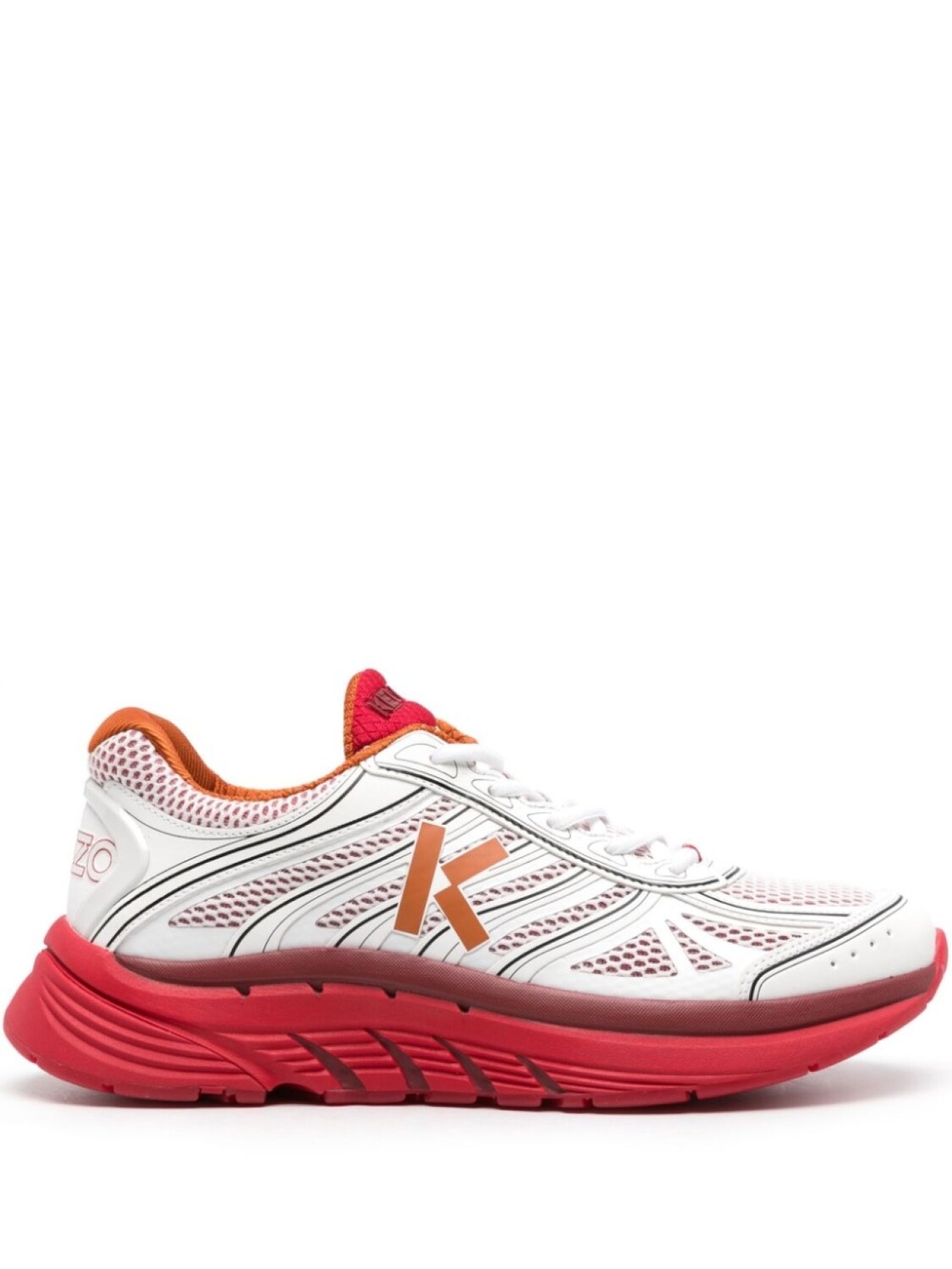 

Кроссовки Kenzo Pace, белый/красный