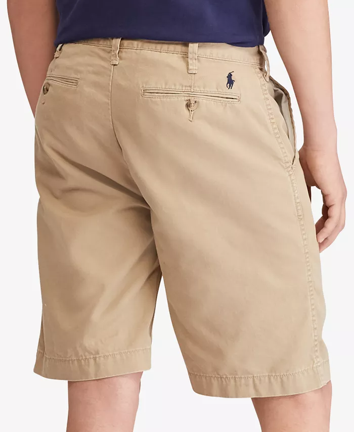 Мужские шорты Relaxed Fit Twill длиной 10 дюймов Polo Ralph Lauren, коричневый/бежевый — фото 2
