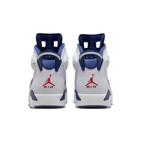 Кроссовки 6 ретро Air Jordan, белый — фото 4