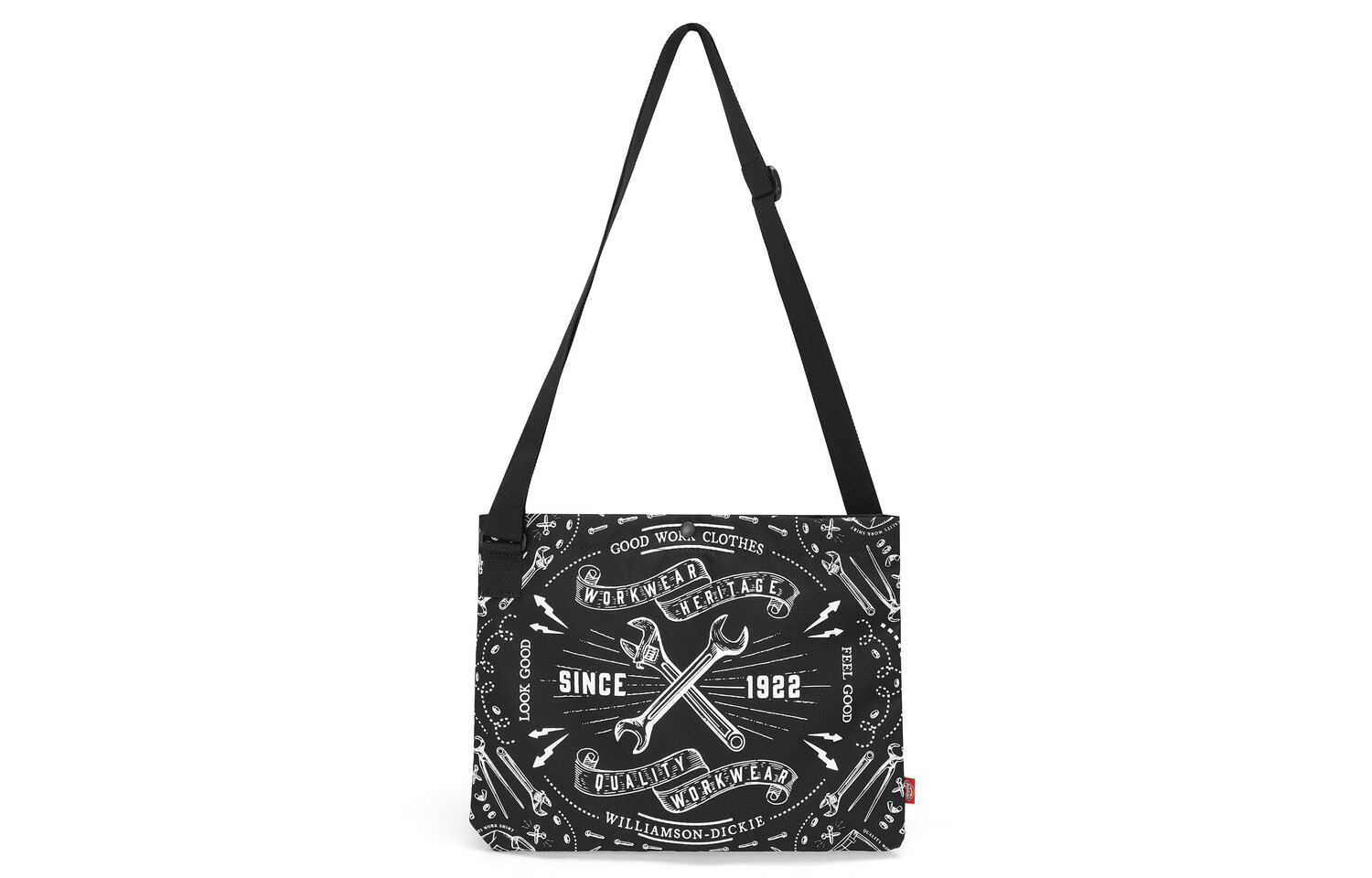

Сумка через плечо унисекс Dickies, Black, Черный, Сумка через плечо унисекс Dickies, Black