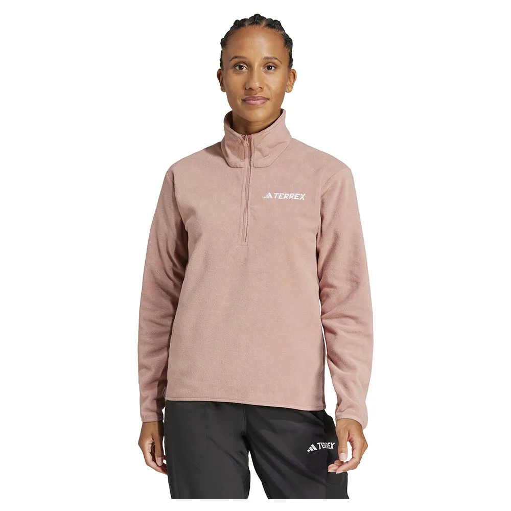 

Флис adidas Multi Essentials half zip, бежевый