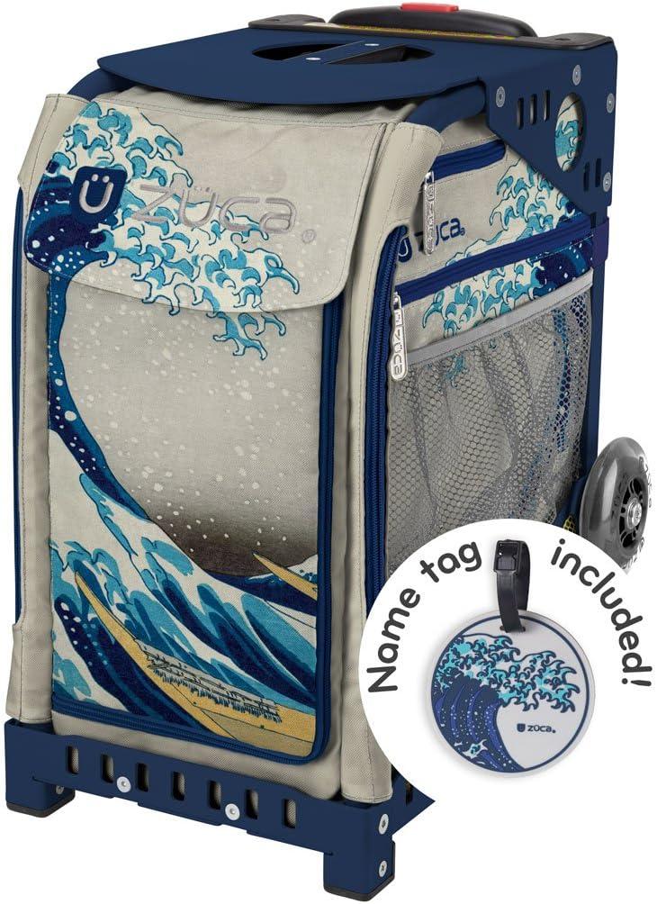 

ZUCA "Новая спортивная сумка Great Wave со спортивной рамой: темно-синяя", Blue