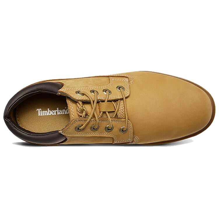 Ботинки мужские Timberland для активного отдыха, водонепроницаемые, кожаные, пшеничные — фото 4