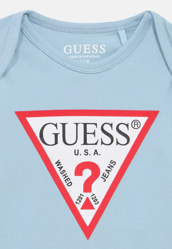 Детская футболка унисекс с длинными рукавами Guess, Arctic Sky — фото 3