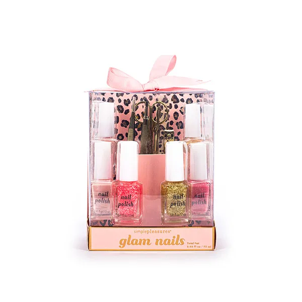 

Маникюрный набор Leopard Set 6 Nail Polish And Manicure Tools Tri-Coastal, 1 UD