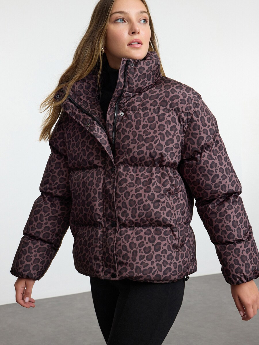 

Зимняя куртка Trendyol, Mauve/Cyclamen