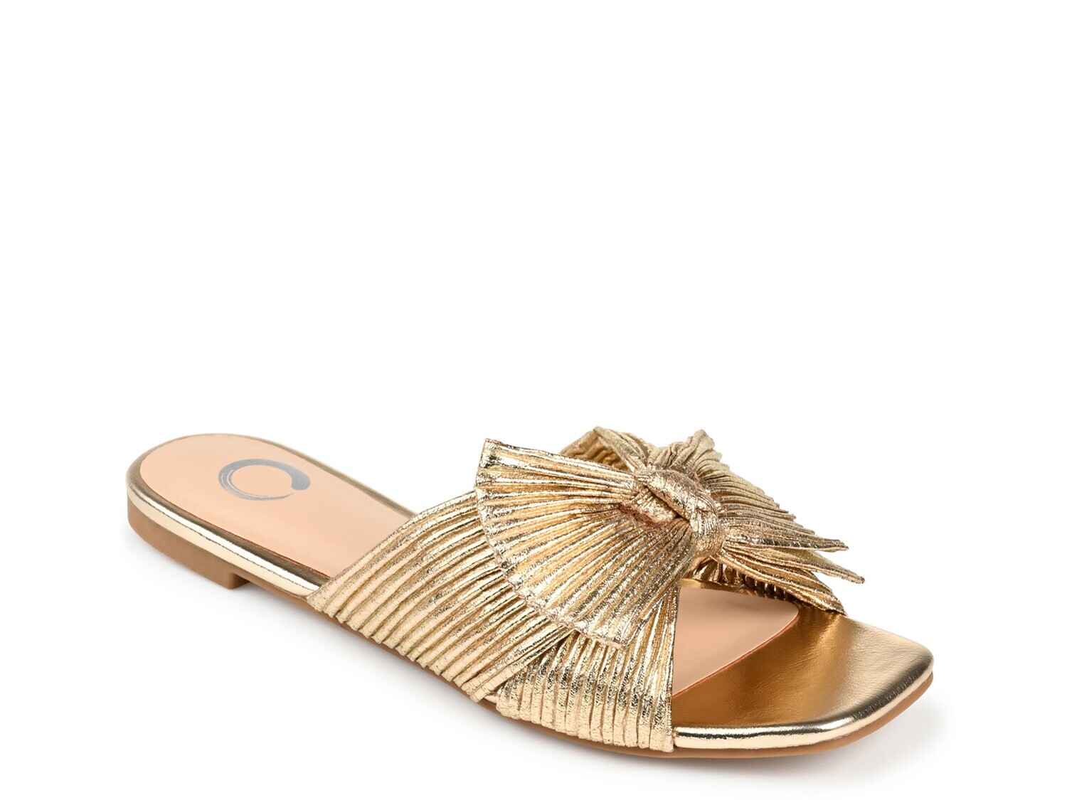 

Шлепанцы Journee Collection Serlina, золотой