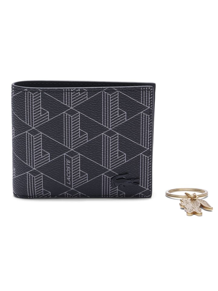 

Кошелек Lacoste, черный