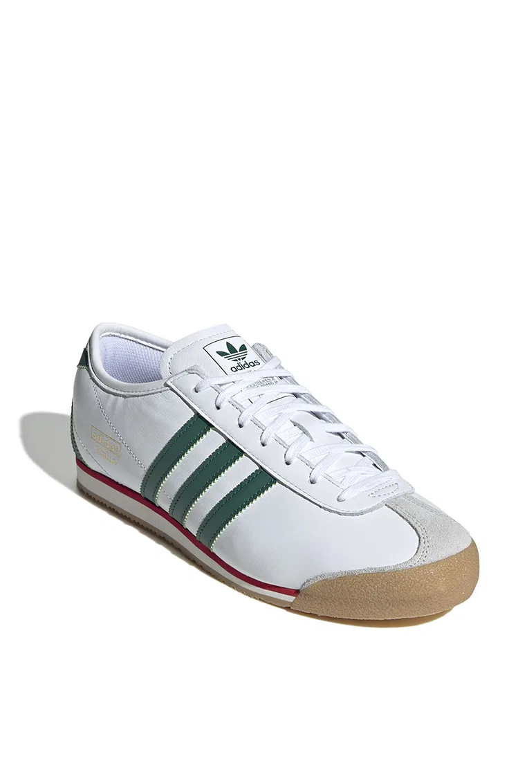 Кроссовки мужские Italia 70s Adidas, белый/зеленый — фото 2