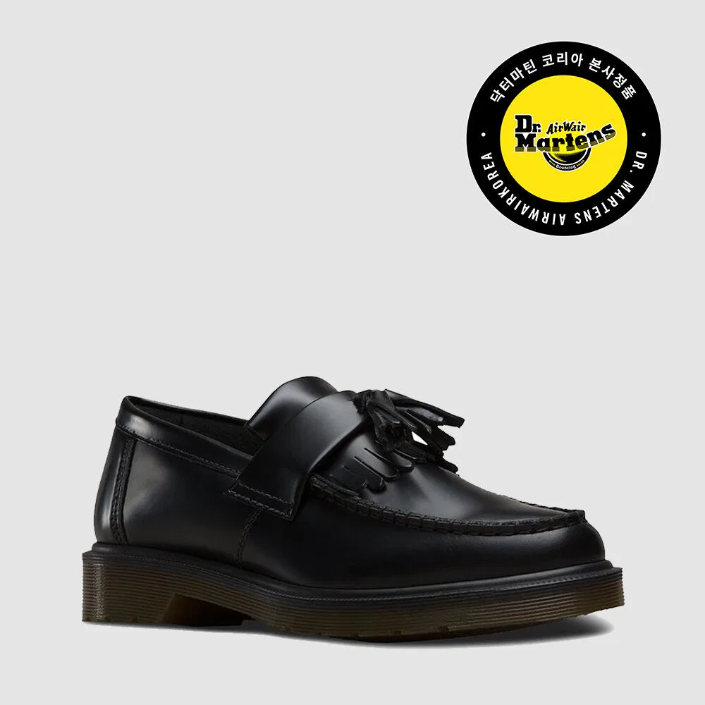 Мужские лоферы Dr. Martens Adrian Smooth чёрные