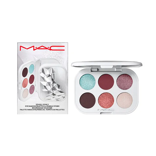 

Тени для век Squall Goals Palette Mac Cosmetics, цвет sparkle storm