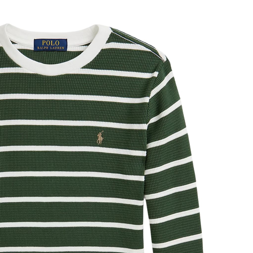 Футболка Kids' Polo Ralph Lauren, зеленый — фото 4