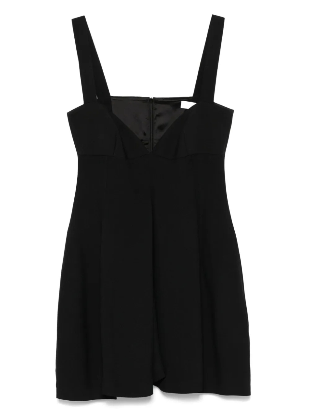 

Расклешенный топ Carven, черный