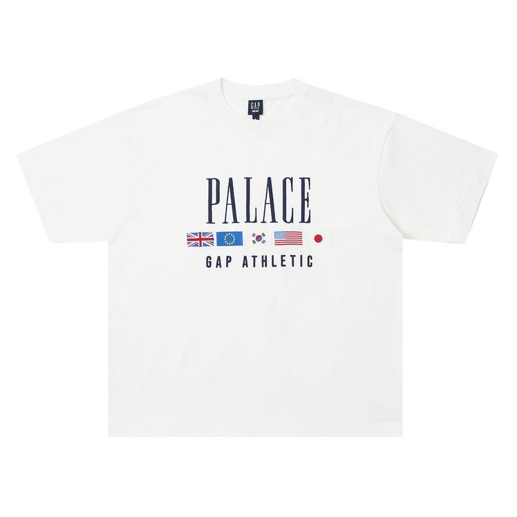 

Футболка Palace x Gap Heavy Jersey 'White', белый