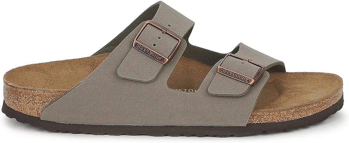 Тапочки Birkenstock Arizona BS, серый — фото 3