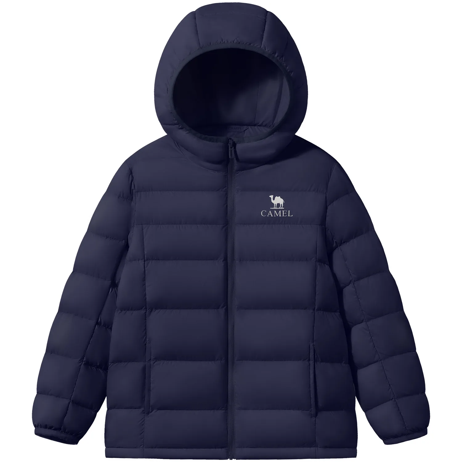 Детская пуховая куртка из коллекции Warm Fleece CAMEL, горчично-синий