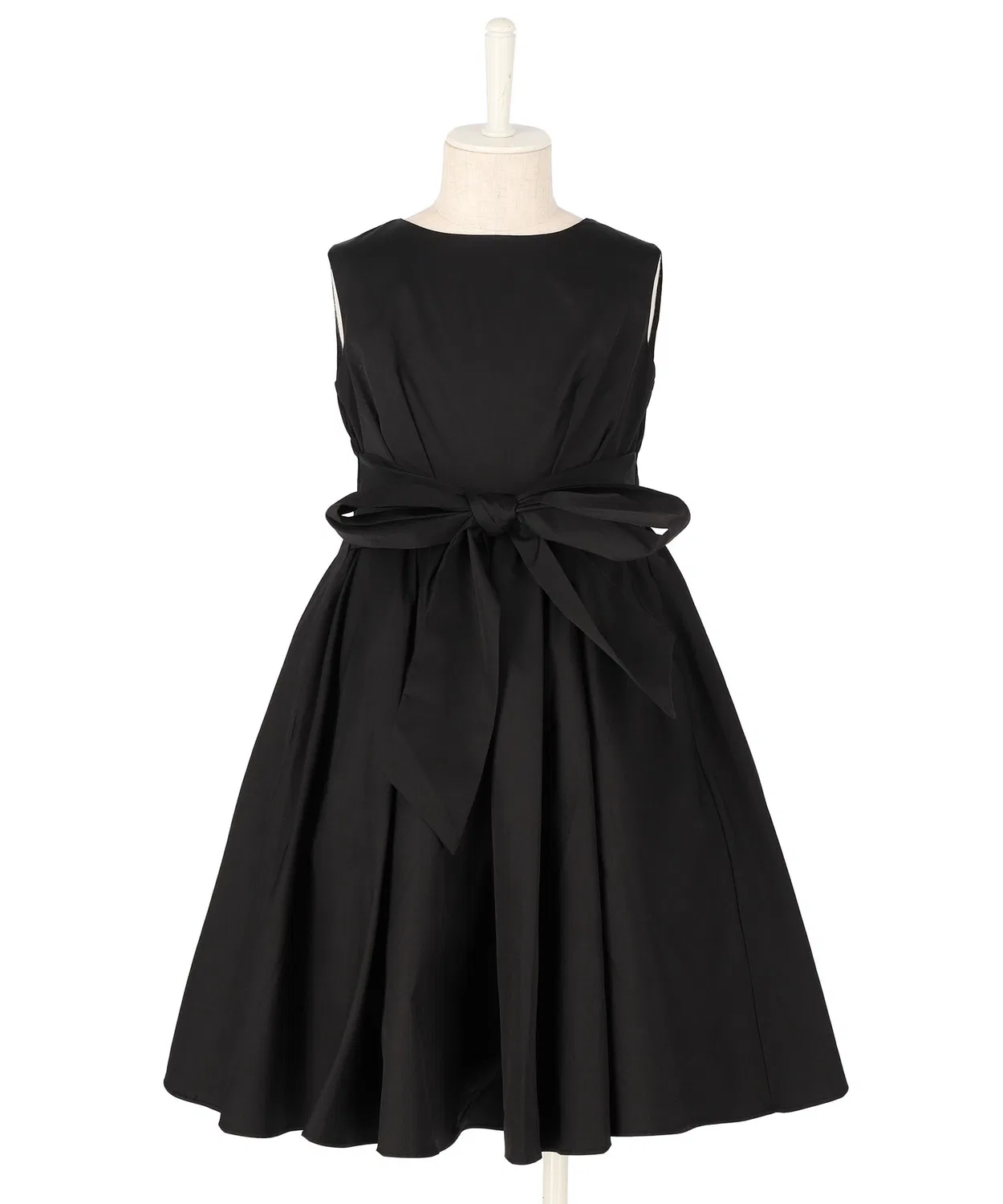 Детское платье из сатина с принтом, модель DRESS LAB, Белый — фото 2