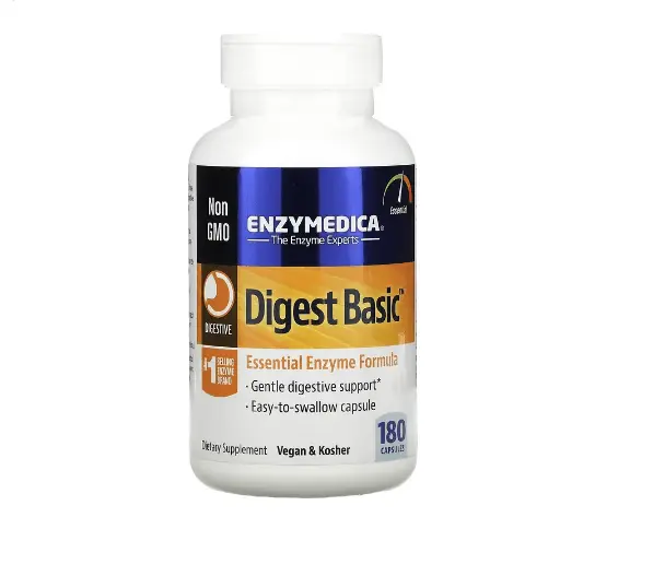 

Основные ферменты Digest Basic Enzymedica, 180 капсул