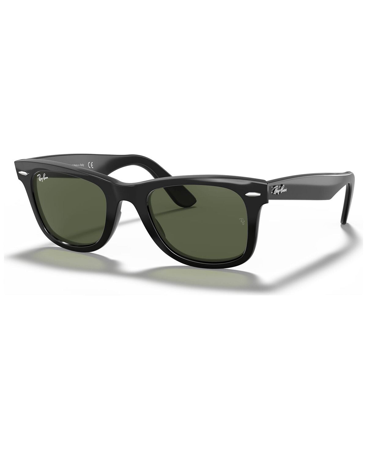 

Солнцезащитные очки, rb2140 original wayfarer Ray-Ban, черный/зеленый