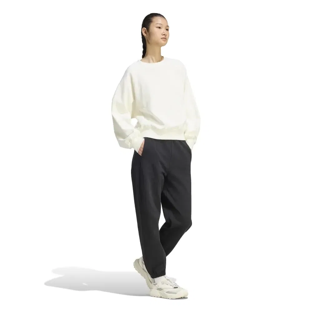 Свитшот Small Logo Adidas, бежевый — фото 4