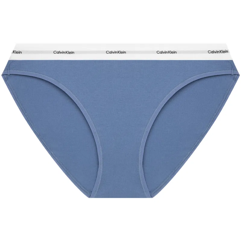 Женские трусы-слипы с принтом Light Heather Gray Calvin Klein — фото 4