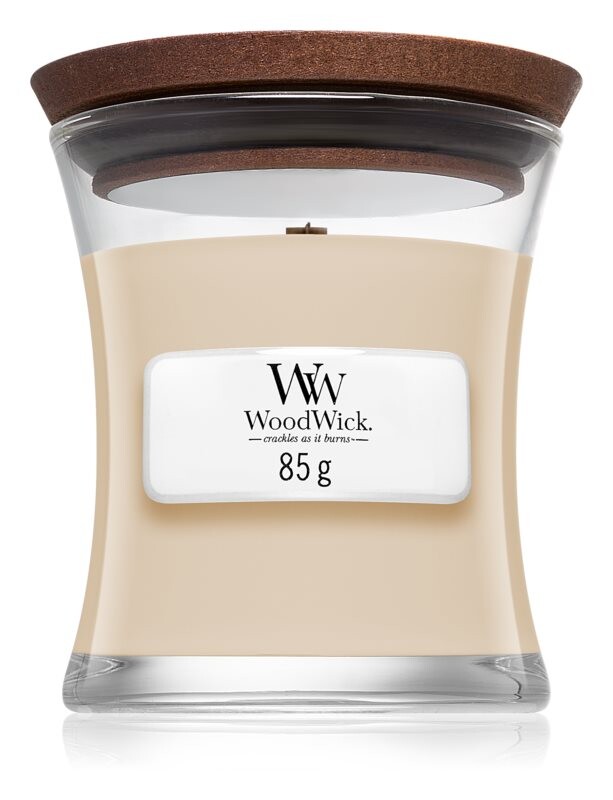 

Ароматическая свеча с деревянным фитилем Woodwick White Honey Miel Blanc