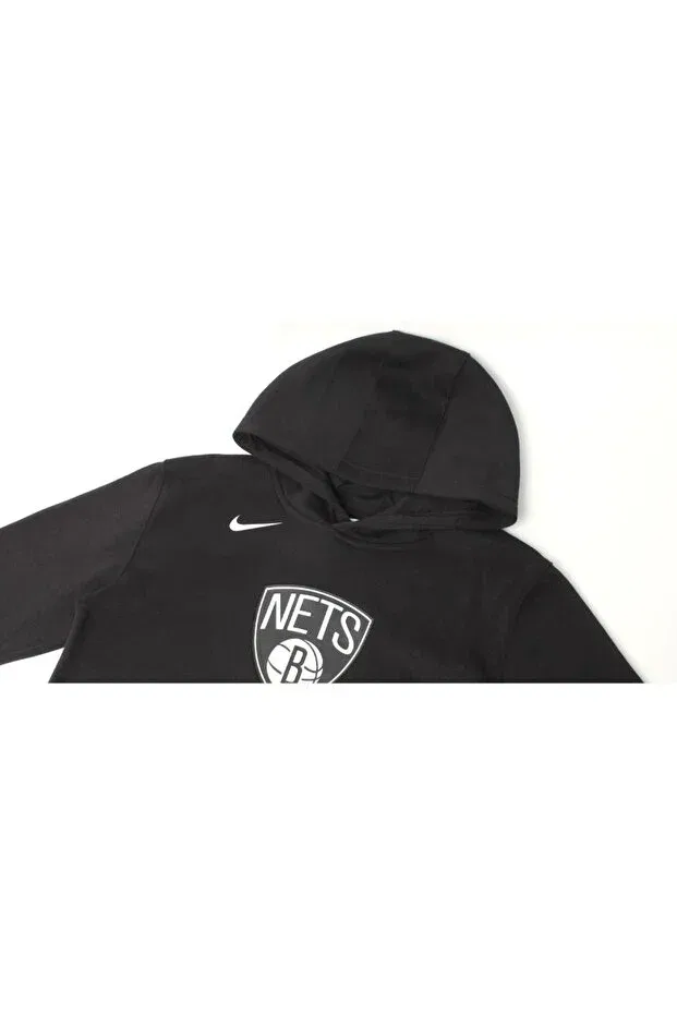 Детские свитшот для девочек хлопковый Nike, Black — фото 2