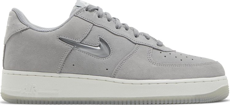 Кроссовки Nike Air Force 1 Jewel 'Color of the Month - Light Smoke Grey', серый - фото