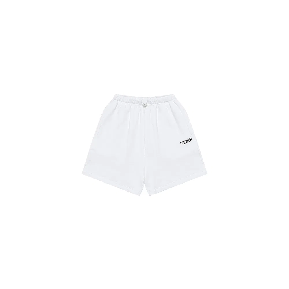 Детские шорты из хлопка RUNRABBIT, White