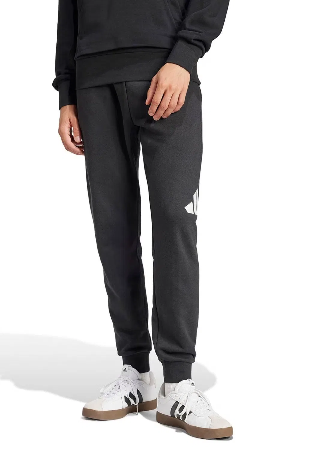 Штаны с логотипом Essentials Adidas, черный