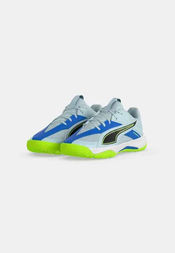 Кроссовки с защитой от холода Accelerate Jr 5 Puma Aqua Glow, White, Green Glare, белый/зеленый — фото 3