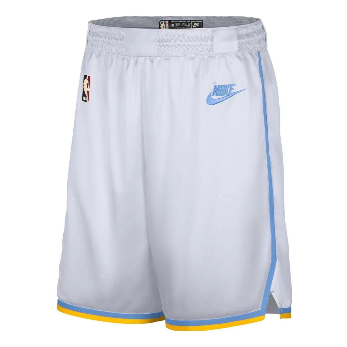 Шорты спортивные Nike X NBA Dri-Fit Los Angeles Lakers, белый