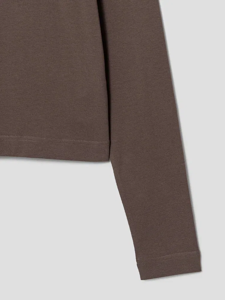 Футболка с длинным рукавом, с логотипом JACQUEMUS, Dark Brown — фото 4