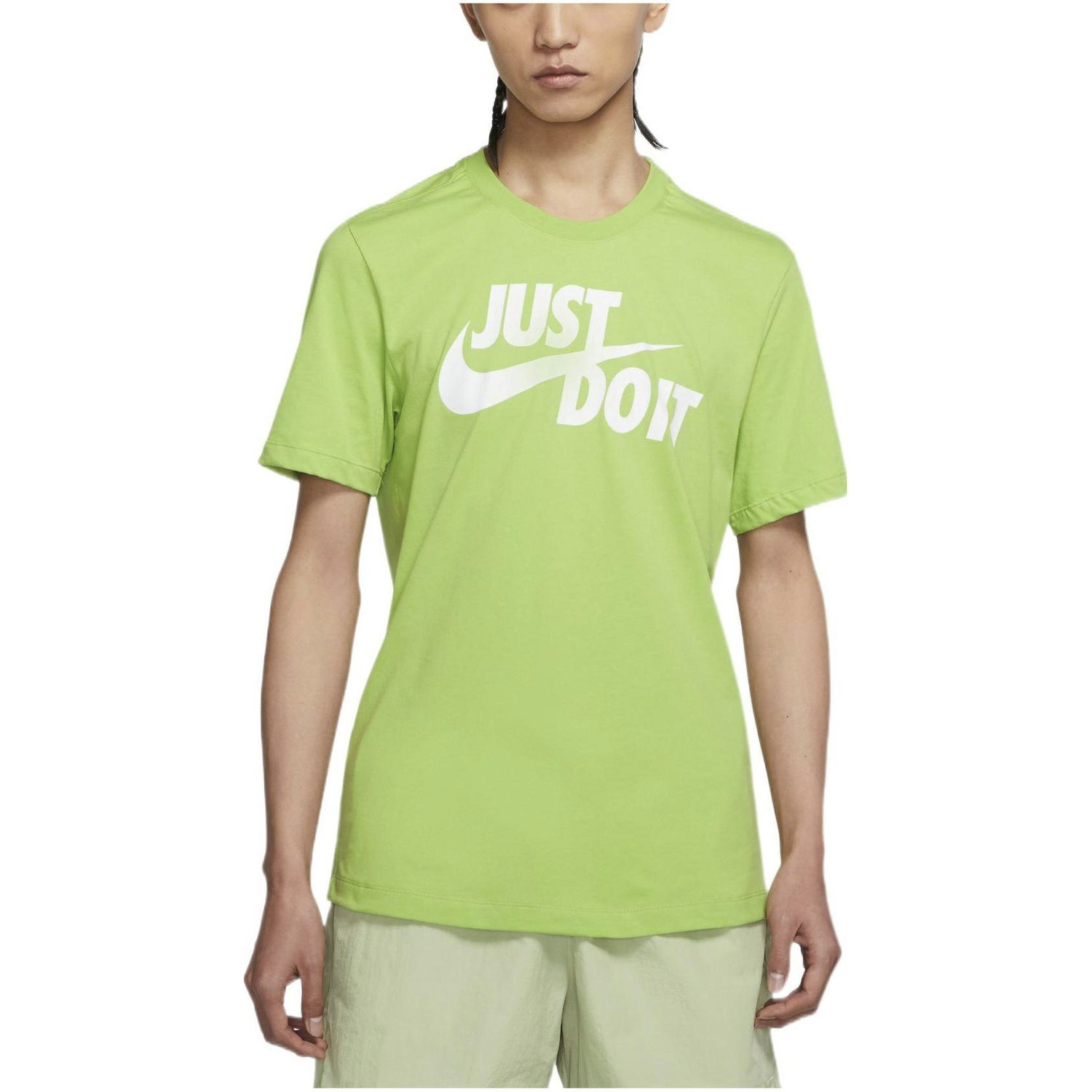 Футболка Nike Crew-Neck, зеленый — фото 3
