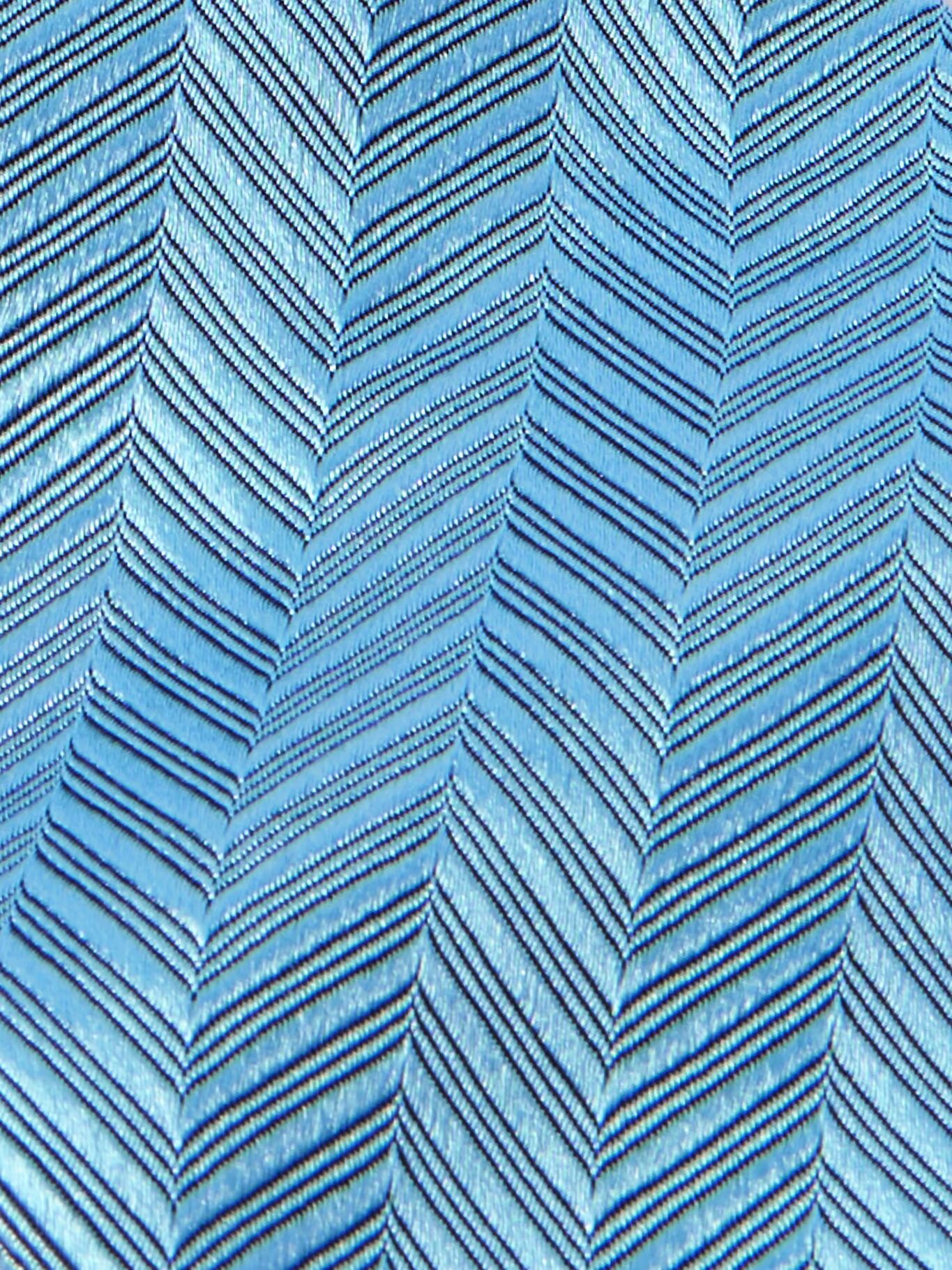 

Галстук из шелкового жаккарда шириной 7 см MISSONI, синий