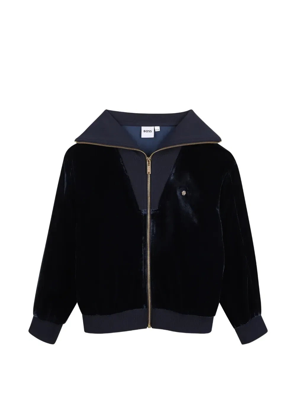 Кардиган на молнии Boss Kidswear, синий