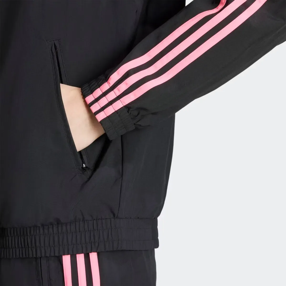 Мужская куртка Firebird Adicolor Woven adidas, Negro — фото 3