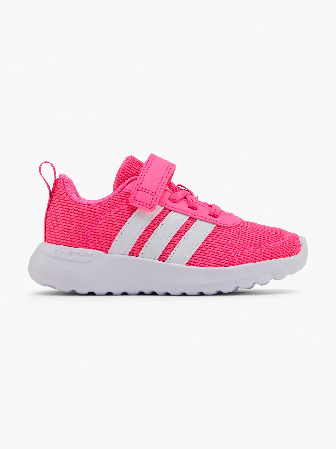 Детские кроссовки с эластичной шнуровкой Adidas VL MOVE EL C, розовый