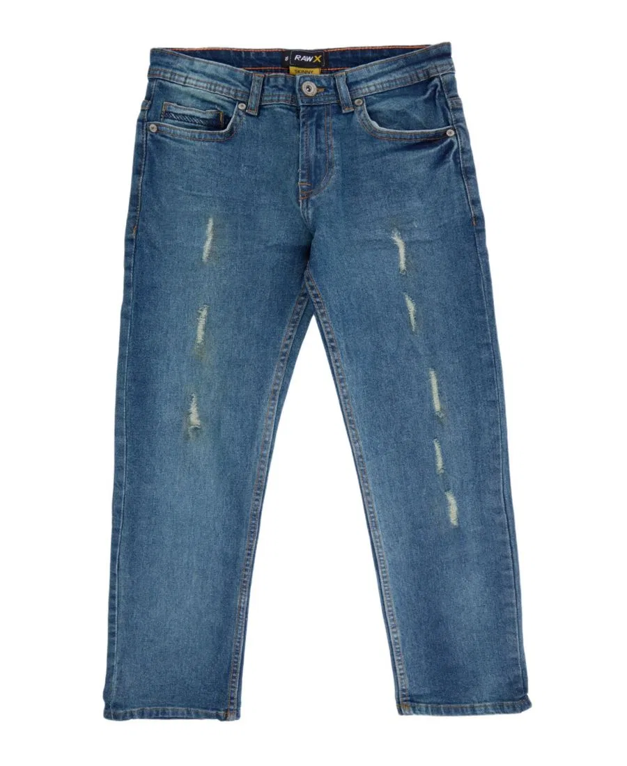 Джинсы с потертостями Rip And Repair Denim Jeans Raw X, Tint 99008