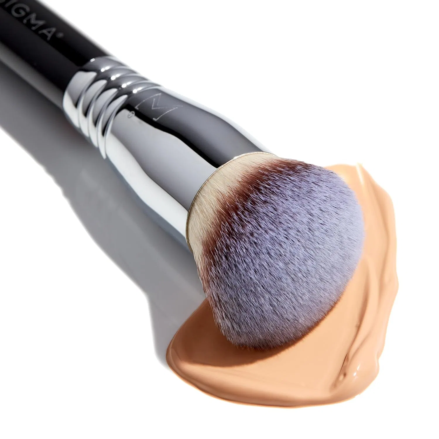 Кисть для тонального крема F48 Soft Deck, Sigma Beauty, Черный — фото 4