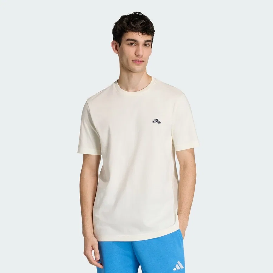 Футболка с принтом Sportswear JZ5000 Summer Slides Sport Graphic adidas, Белый