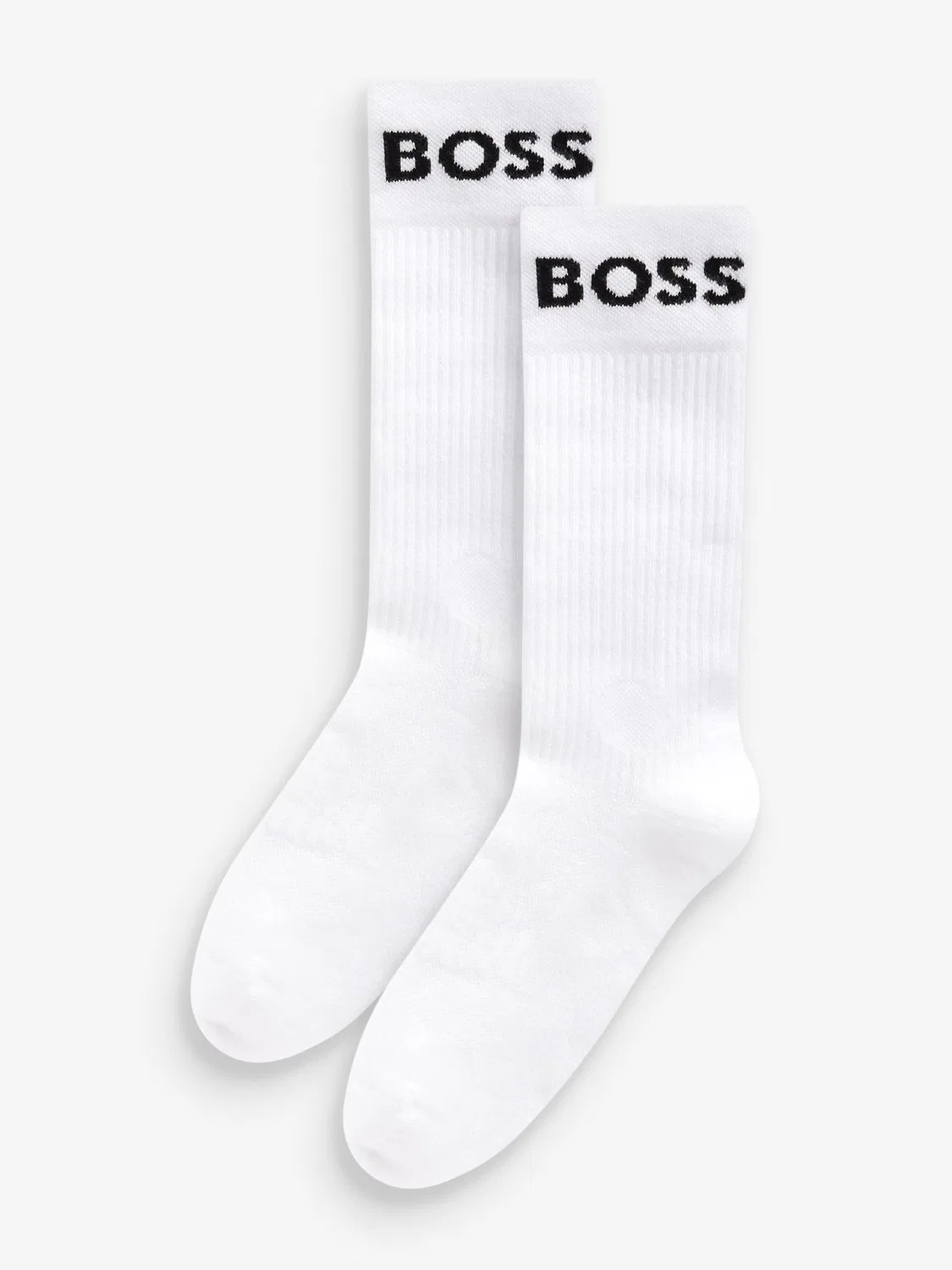 Носки укороченные 2 пары BOSS, белые