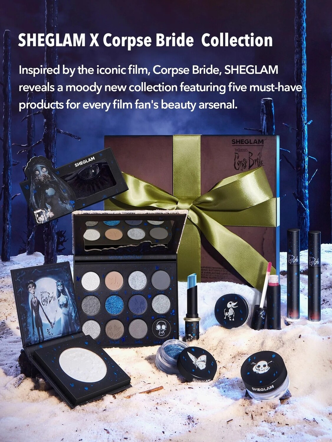 Набор для макияжа Sheglam x Corpse Bride Full Collection, 10
