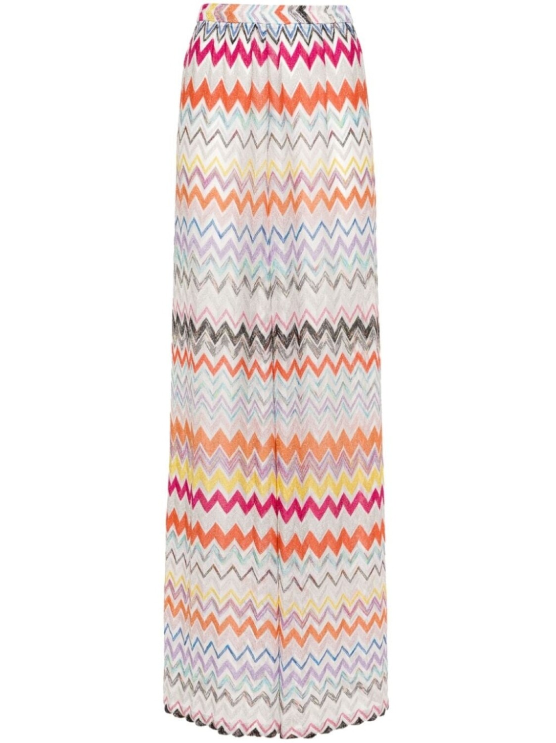 

Missoni брюки палаццо с узором, белый