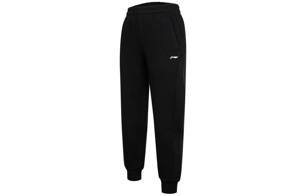 

Трикотажные спортивные штаны Fitness Series женские черные Lining