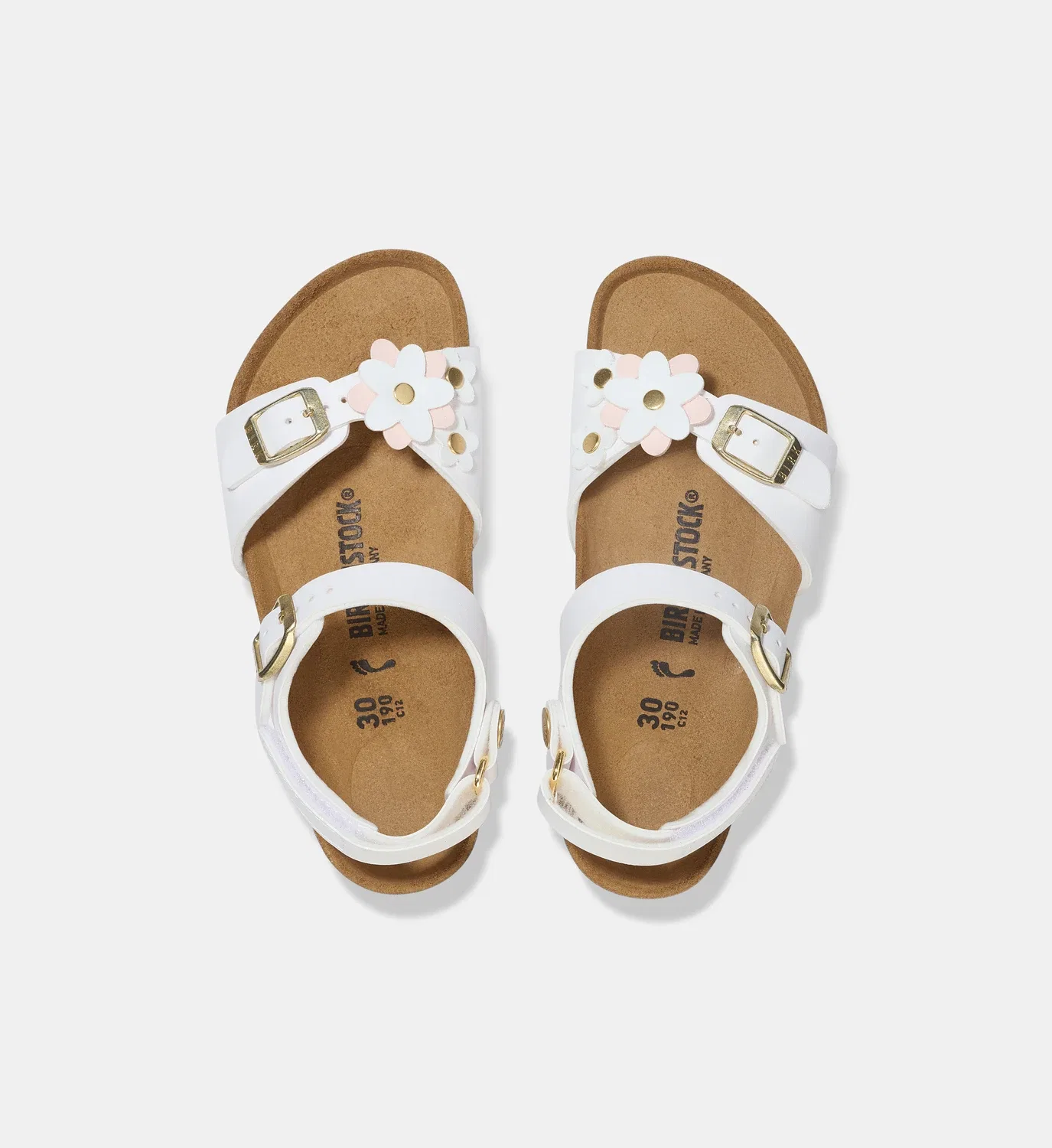 Сандалии на плоской подошве Rio BIRKENSTOCK, белый — фото 3